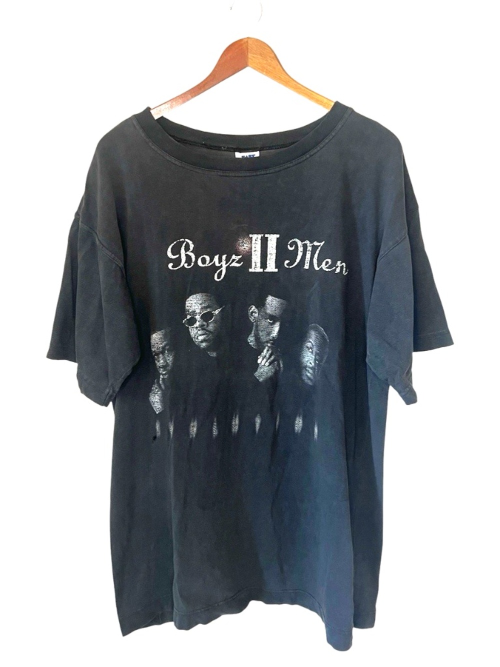 Vintage Boyz II Men Evolution Tour 1998 T Shirt R&B Hip Hop Graphic T Shirt L